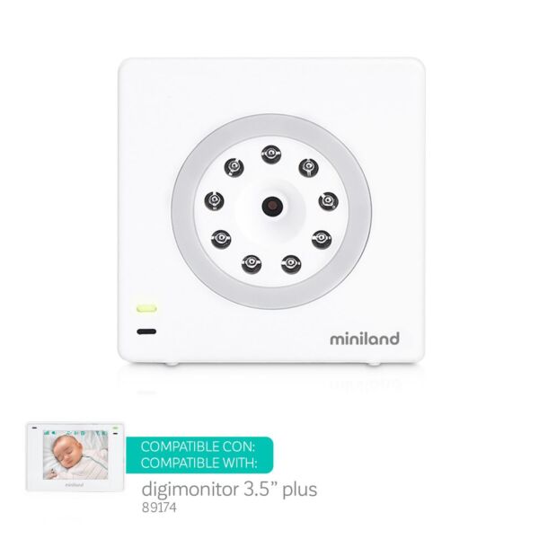 Cámara compatible vigilabebés 3.5" plus