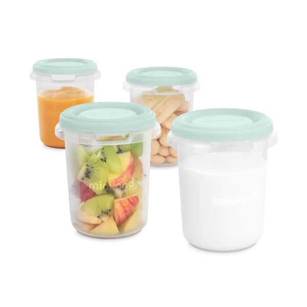 Set de 4 herméticos de 250ml hermisized mint
