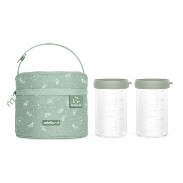 Bolsa isotérmica reciclada y 2 herméticos ecosized