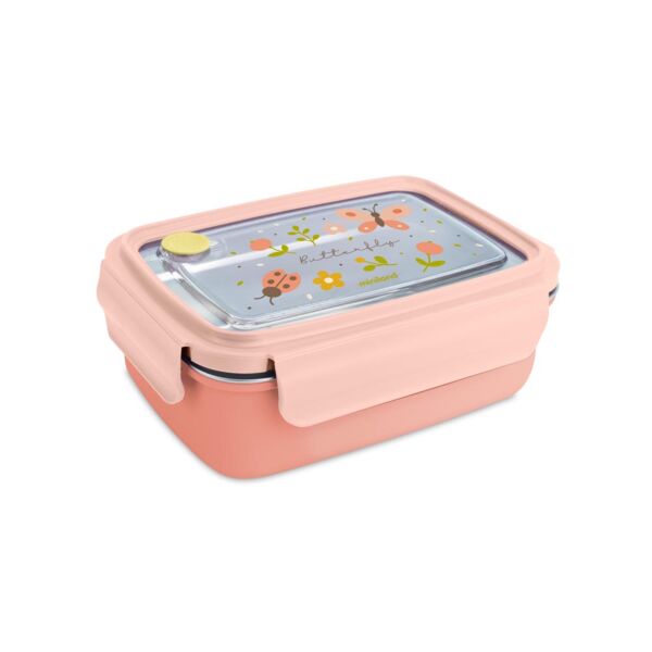 steel lunchbox butterfly
