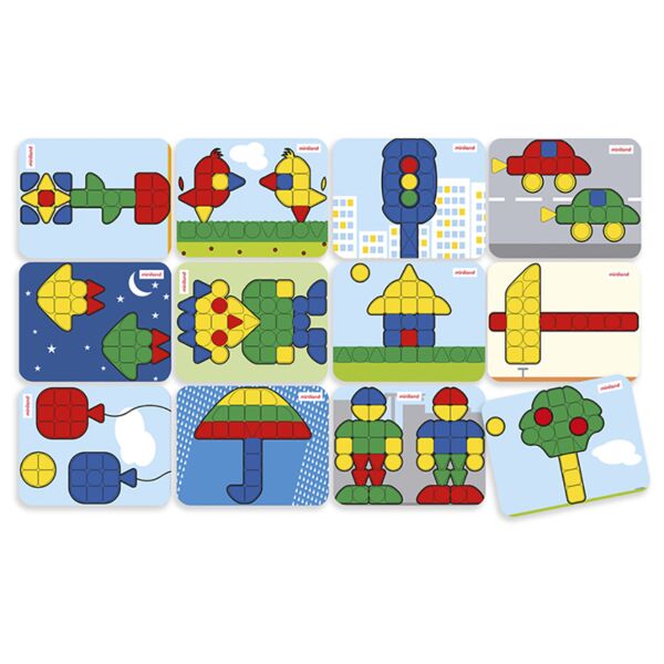 Superpegs (12 piezas) - Primary Colors