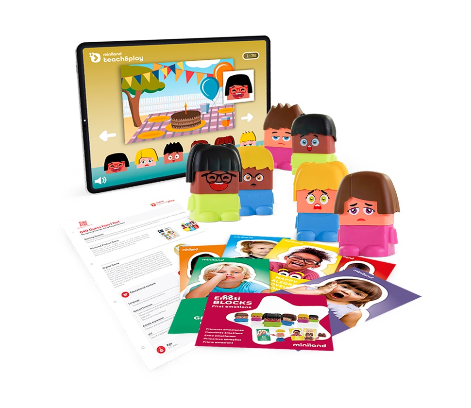 Miniland teach&play, la combinación perfecta de juego físico y digital