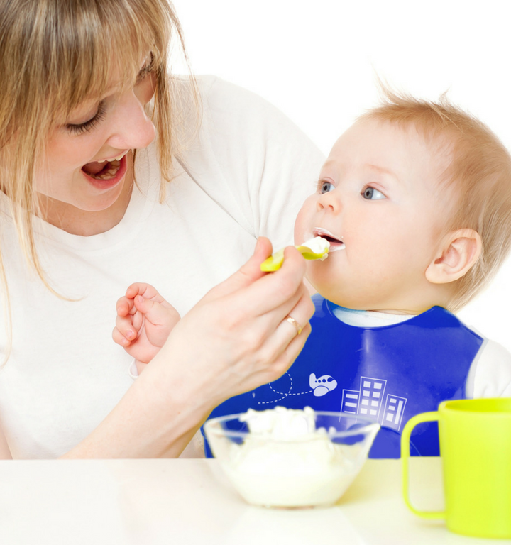 La importancia de las papillas para el crecimiento del bebé