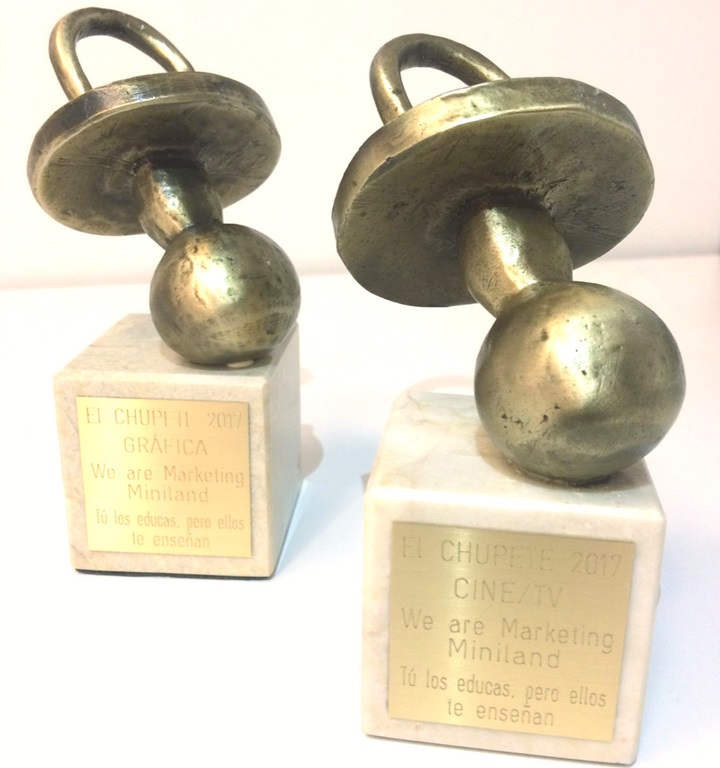 Miniland recibe dos premios en el festival internacional El Chupete