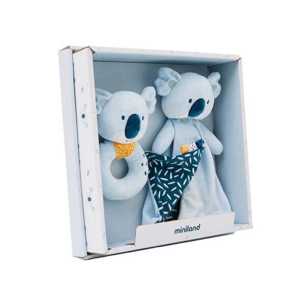 Baby Joala Geschenkpaket mit Doudou und Rassel