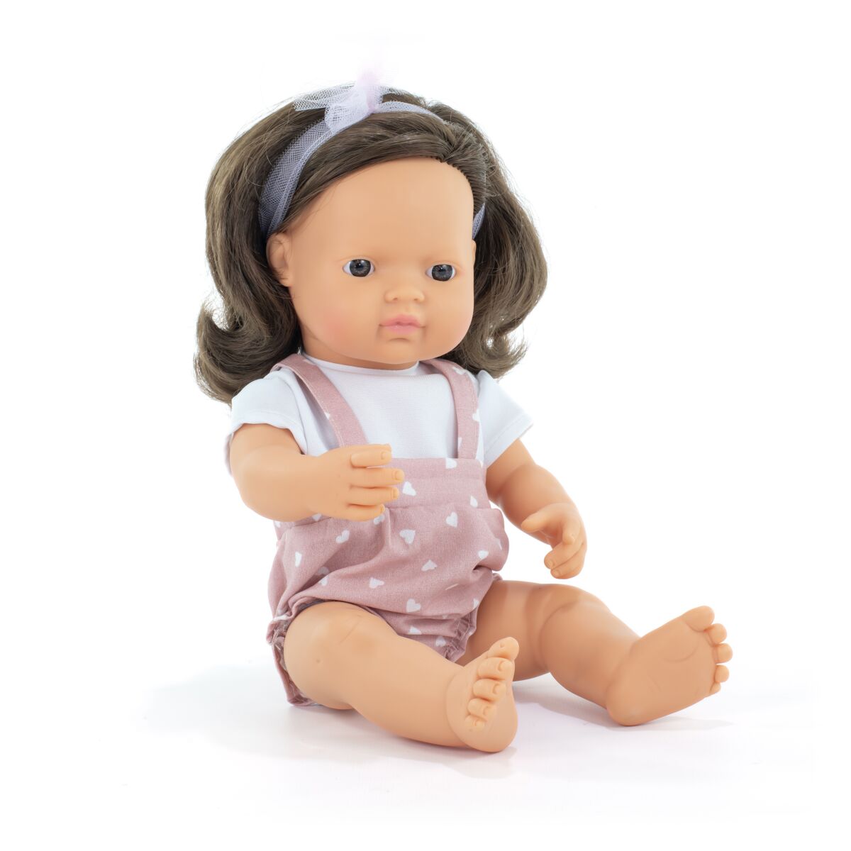 Brown Caucasian doll 38cm My Friends Me
