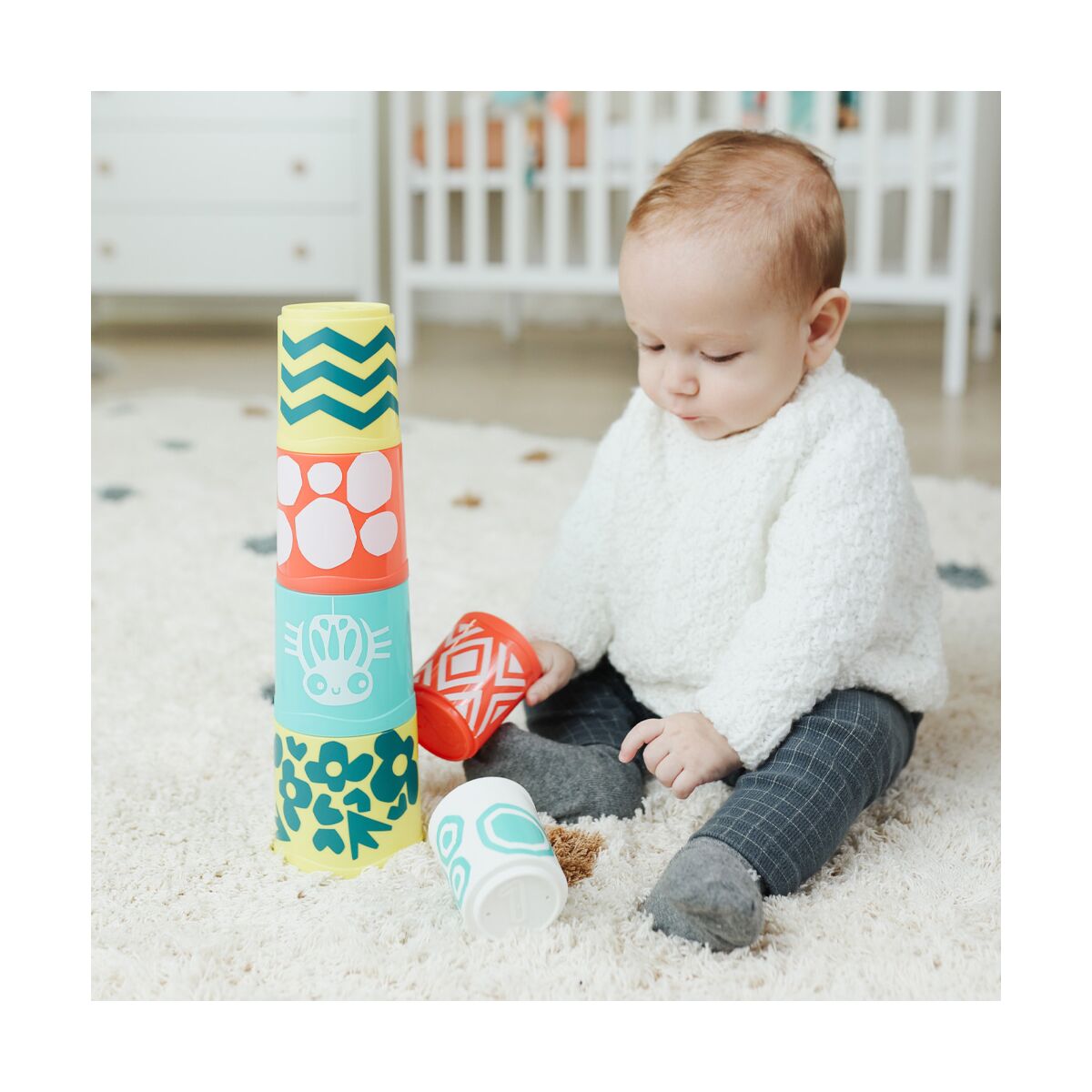 Infant stacking cups store