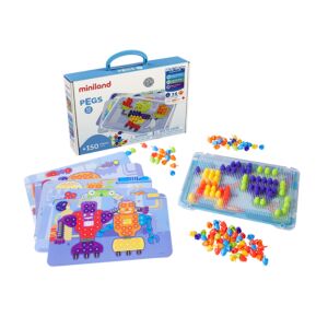 Pegs 15 mm (150 pieces) - Bright Colors
