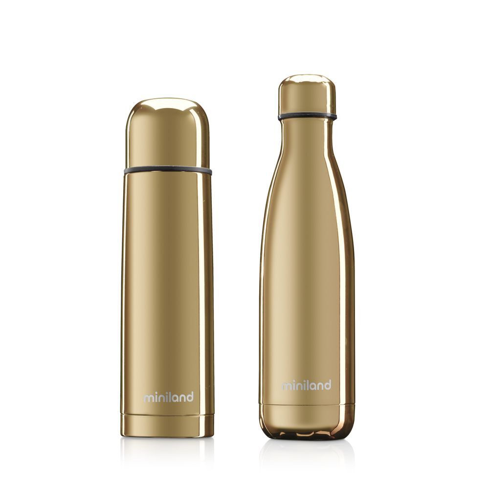 Mum n Me - My Baby & Me Flasks by Miniland - choose your favourite style in  gold, silver or rose gold 🌟 Includes a 500ml thermos for baby and a  matching