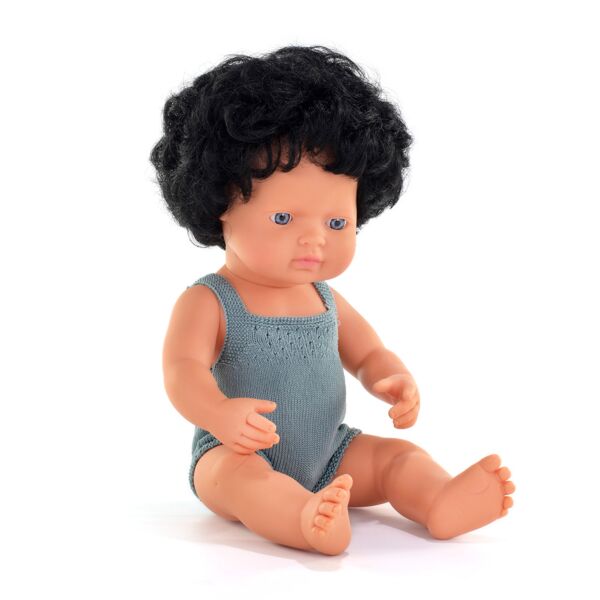 Curly hair baby dolls hot sale