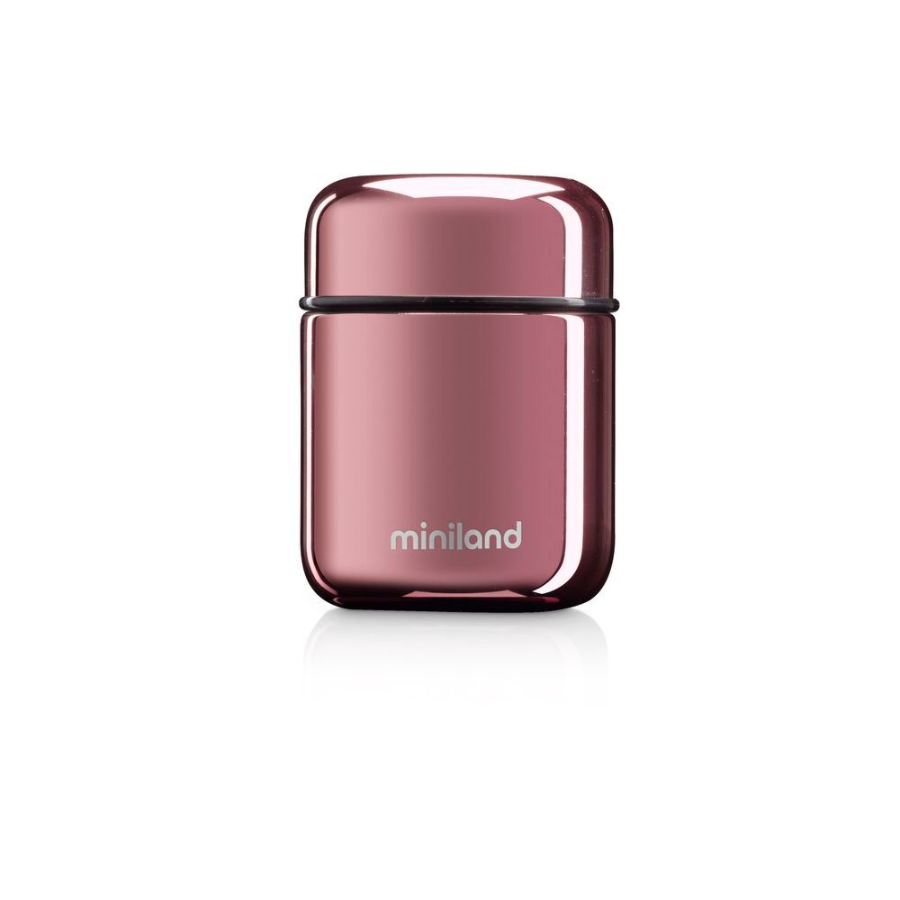 Set de termos herméticos para líquidos y sólidos color rosa de Miniland -  chicBebits