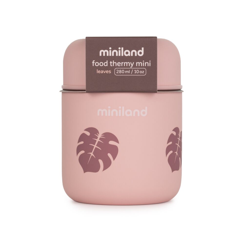 Termo para Papillas y Alimentos Sólidos Miniland Baby Herméticos rosa