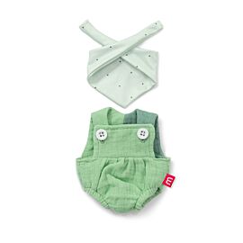 Ropa Conjunto forest para muñeco 21 cm