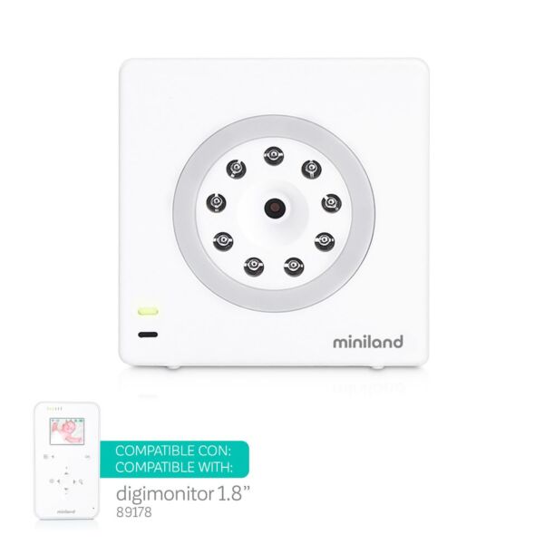 Cámara compatible vigilabebés 1.8"