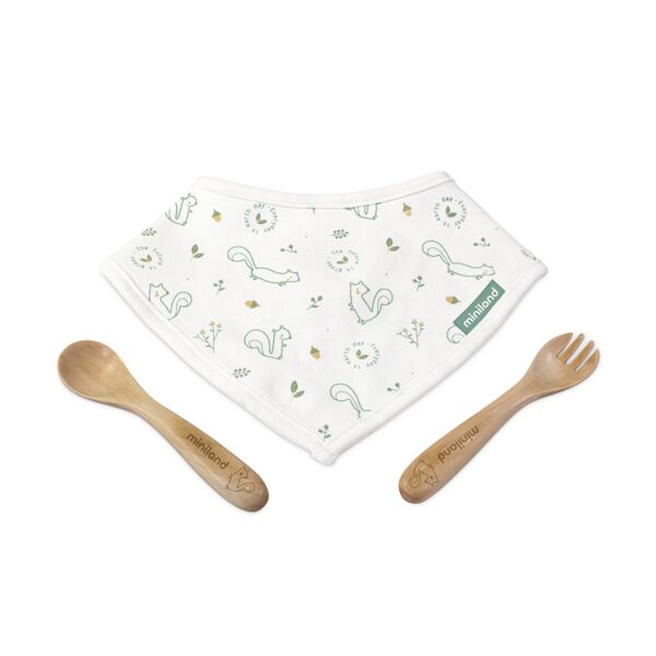 Set bandana y cubiertos natur picneat chip