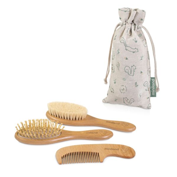 Set de peines de madera natur haircare chip