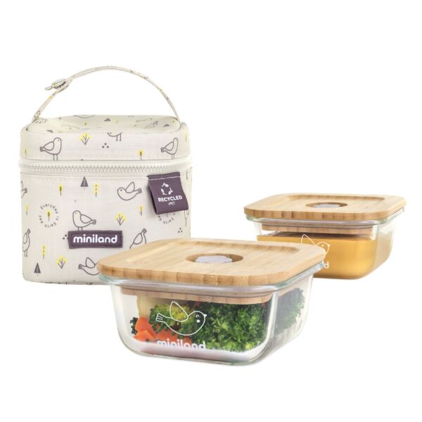 Herméticos y bolsa isotérmica ecoSquare chick