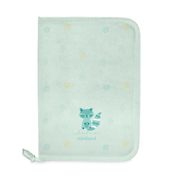 Porte-documents pour bébé carebook mint