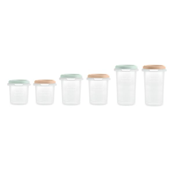 Ensemble de 6 vases hermaphrodites