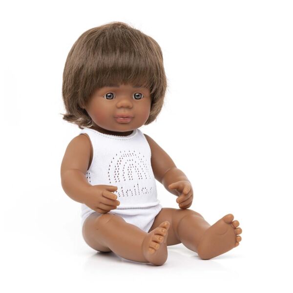 MUÑECO ABORIGEN NIÑO 38cm