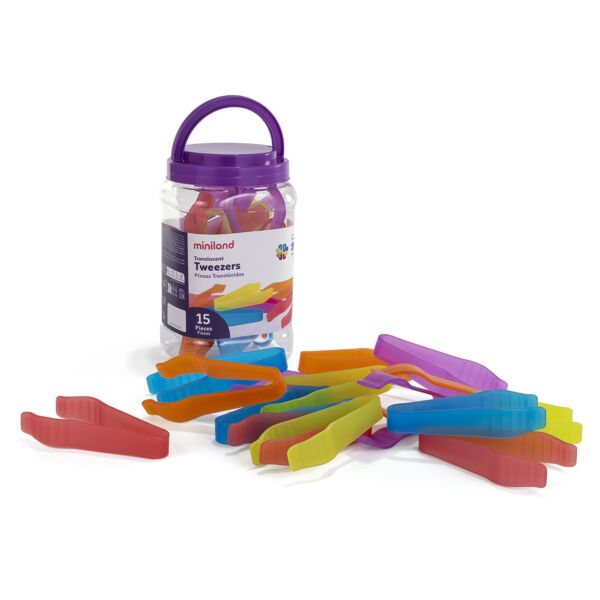 TRANSLUCENT PINZAS COLORES