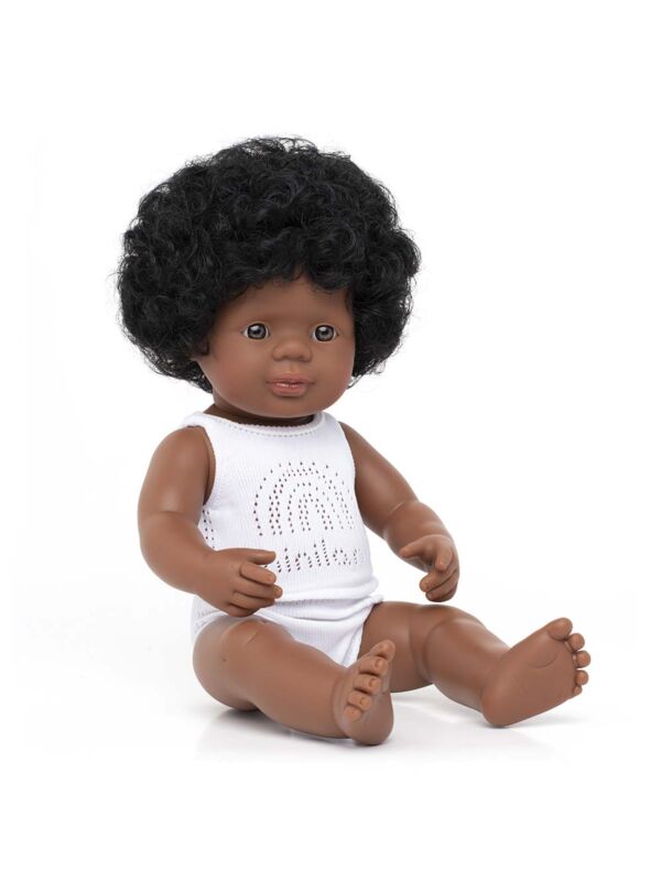 MUÑECA BEBE AFROAMERICANA 38