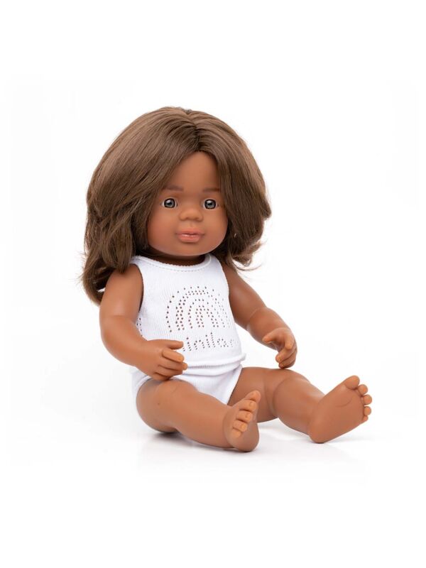 MUÑECA ABORIGEN NIÑA 38cm