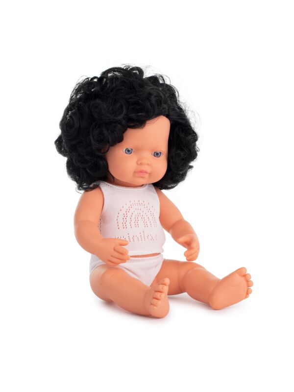 MUÑECA BB MORENA RIZAD 38CM/ES