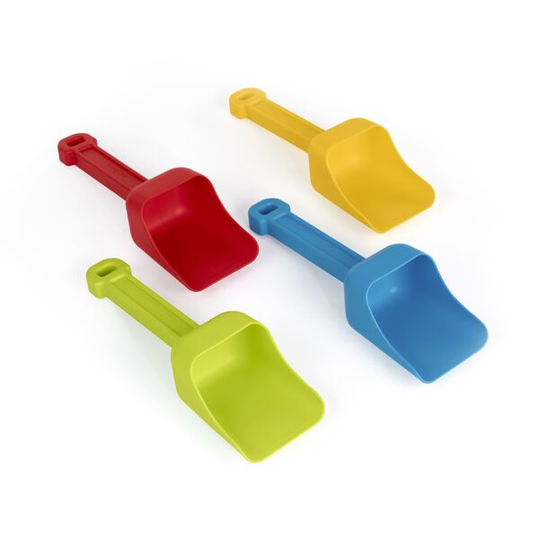 Set de 4 pelles à farine de jouet