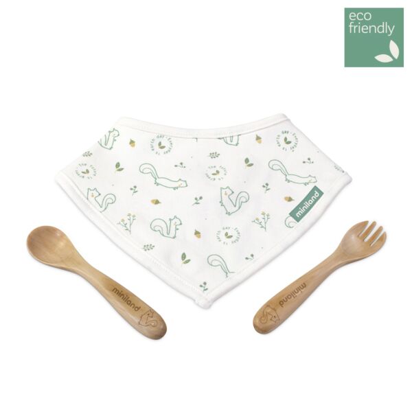 Set bandana et couverts natur picneat chip