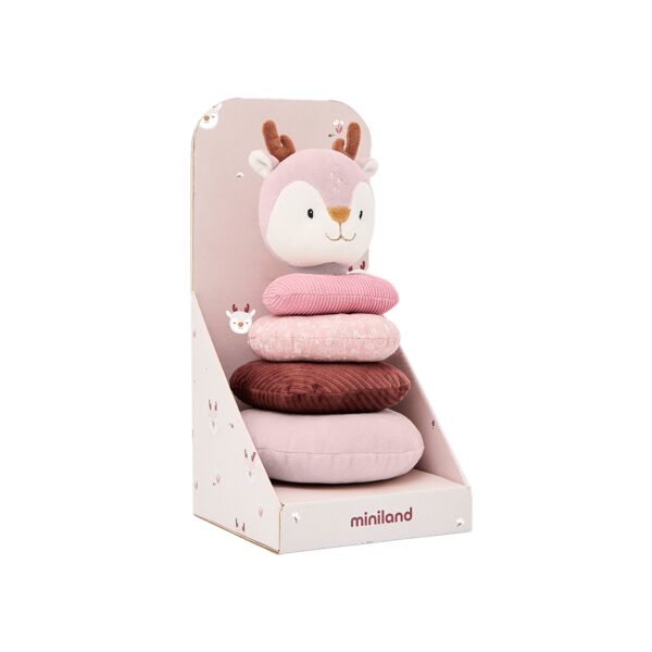 Giocattolo ad anelli impilabili Baby Deer