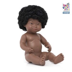 Baby Doll african Girl with Down Syndrome 38 cm
