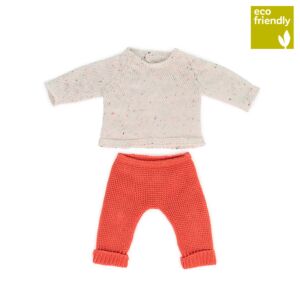 Knitted Doll Outfit 38cm – Sweater & Trousers