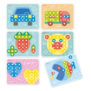Superpegs: 6 Patterns Pack (City) Bright Colors