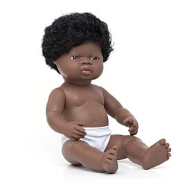 Baby Doll African Boy 15"