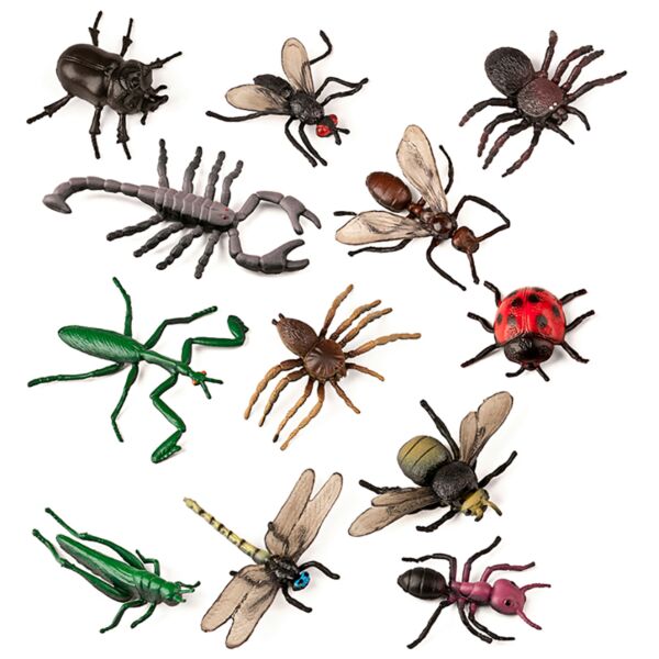 ANIMALES INSECTOS 12 UDS