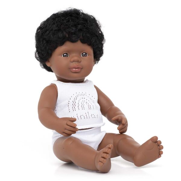 Baby Doll African-American Boy  15"