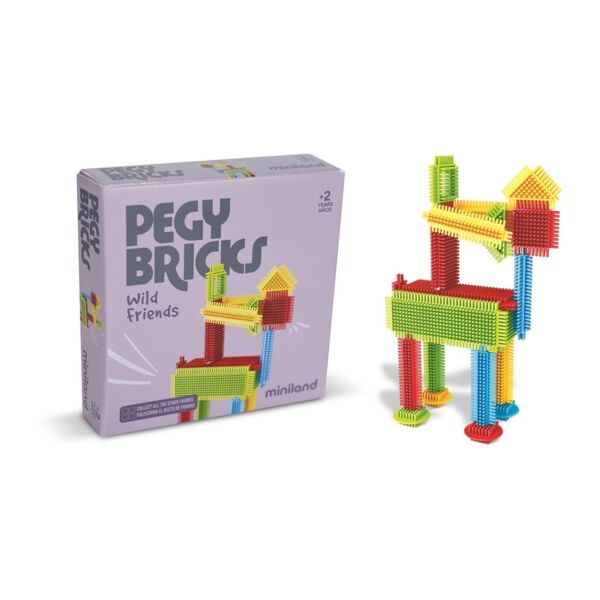 Pegy bricks: wild friends