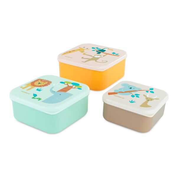 sanckbox-3 Jungle lunch boxes