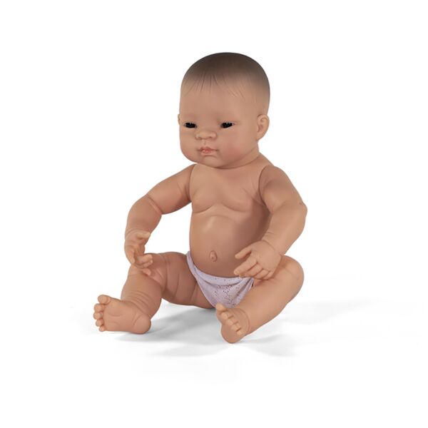 Newborn Baby Doll Asian Boy 15¾"